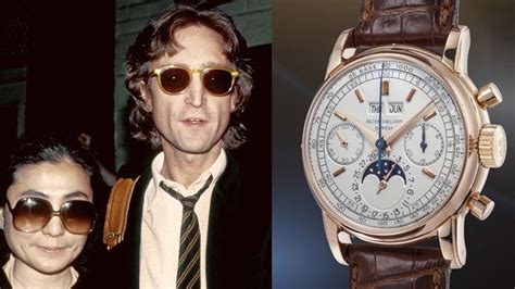 9 patek philippe|john lennon's lost watch.